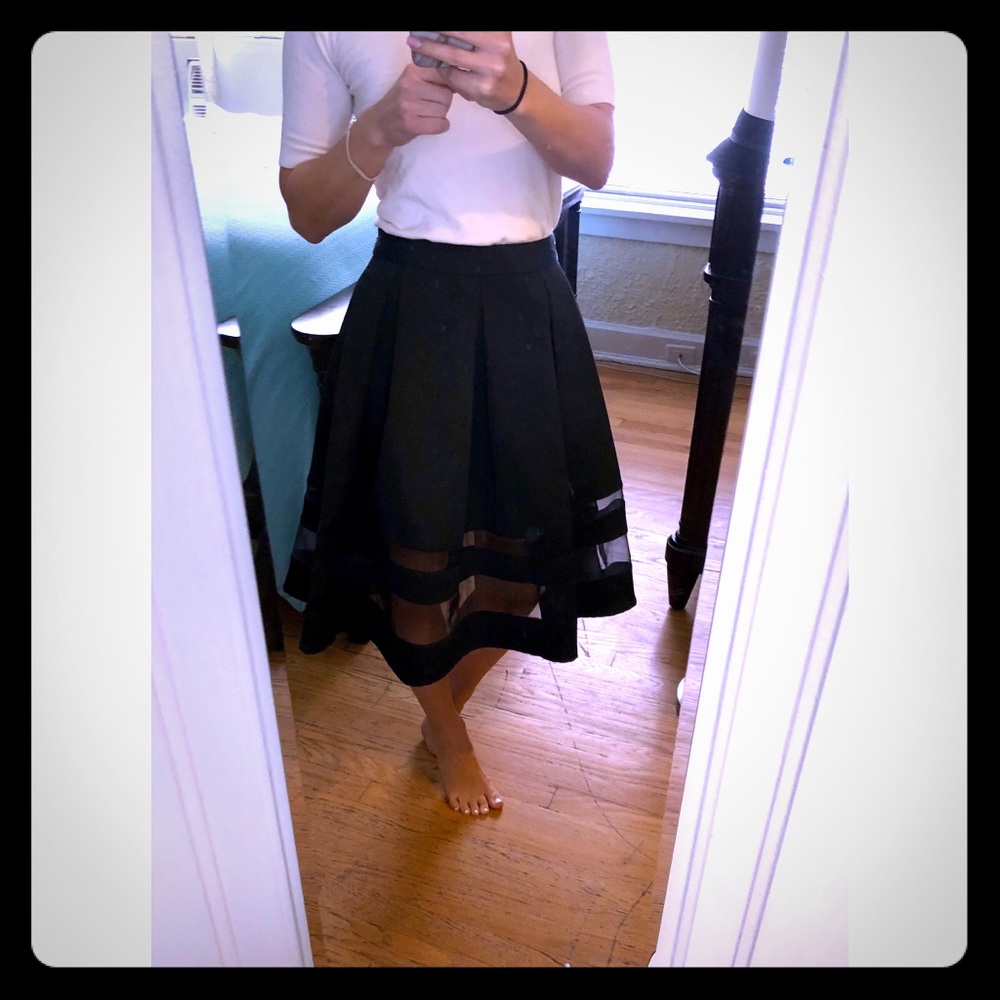 **NWT Express Midi Skirt**